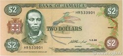 2 Dollars GIAMAICA  1993 P.69e FDC