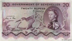 20 Rupees SEYCHELLES  1974 P.16c TTB+
