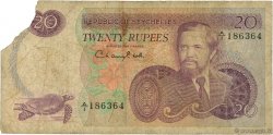 20 Rupees SEYCHELLES  1977 P.20a B