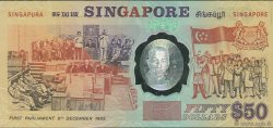 50 Dollars SINGAPOUR  1990 P.30