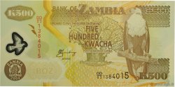 500 Kwacha ZAMBIA  2004 P.43c