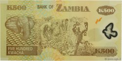 500 Kwacha ZAMBIA  2004 P.43c UNC