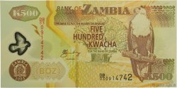 500 Kwacha ZAMBIA  2003 P.43b UNC