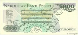 5000 Zlotych POLOGNE  1988 P.150c SPL