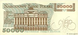 50000 Zlotych POLOGNE  1989 P.153a SUP