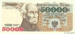 50000 Zlotych POLOGNE  1993 P.159a NEUF