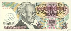 2000000 Zlotych Fauté POLOGNE  1992 P.158a NEUF