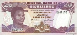 20 Emalangeni SWAZILAND  1992 P.21b NEUF