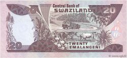 20 Emalangeni SWAZILAND  1992 P.21b NEUF