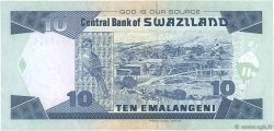 10 Emalangeni SWAZILAND  2001 P.29a NEUF