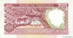 100 Shillings TANZANIE  1966 P.05b TTB