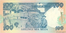 100 Shilingi TANZANIA  1985 P.11 XF