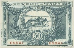 50 Centimes Essai MONACO  1920 P.03r NEUF