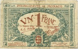 1 Franc MONACO  1920 P.05
