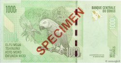 1000 Francs Spécimen RÉPUBLIQUE DÉMOCRATIQUE DU CONGO  2005 P.101s NEUF