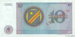 10 Zaïres Spécimen RÉPUBLIQUE DÉMOCRATIQUE DU CONGO  1971 P.015s pr.NEUF