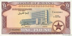 1 pound GHANA  1961 P.02c SUP