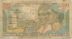 500 Francs Pointe à Pitre ÎLE DE LA RÉUNION  1964 P.51a B