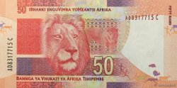 50 Rand AFRIQUE DU SUD  2012 P.135 NEUF