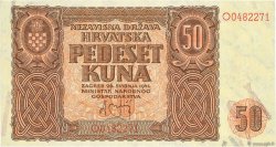 50 Kuna CROATIE  1941 P.01 SPL+