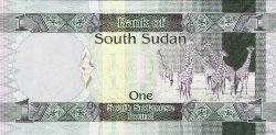 1 Pound SOUTH SUDAN  2011 P.05 UNC