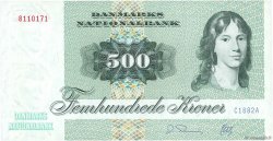 500 Kroner DANEMARK  1988 P.052d NEUF