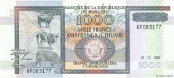 1000 Francs BURUNDI  1997 P.39b NEUF