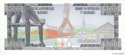 5000 Francs BURUNDI  1995 P.32d NEUF