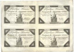 50 Livres Planche FRANCE  1792 Ass.39a