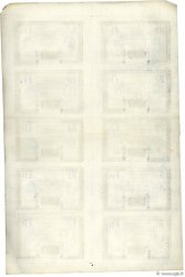 10 Livres filigrane républicain Planche FRANCE  1792 Ass.36c SUP