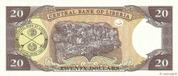 20 Dollars LIBERIA  2008 P.28d NEUF