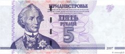 5 Roubles TRANSNISTRIE  2007 P.43a NEUF