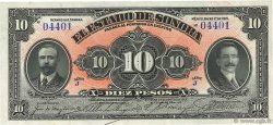 10 Pesos MEXIQUE Hermosillo 1915 PS.1073 NEUF