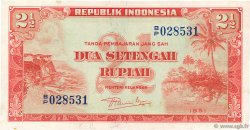 2,5 Rupiah INDONÉSIE  1951 P.039 NEUF