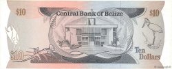 10 Dollars BELIZE  1987 P.48a VF