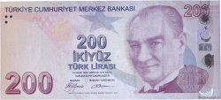 200 Lira TURQUIE  2009 P.227 NEUF