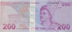 200 Lira TURQUIE  2009 P.227 NEUF