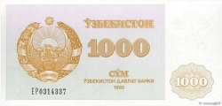 1000 Sum OUZBEKISTAN  1992 P.70b pr.NEUF