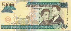 500 Pesos Oro RÉPUBLIQUE DOMINICAINE  2003 P.172b NEUF