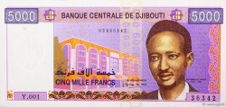 5000 Francs DJIBOUTI  2002 P.44