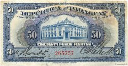 50 Pesos PARAGUAY  1923 P.165a TB