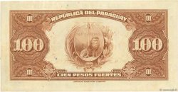 1 Guarani sur 100 Pesos PARAGUAY  1943 P.173a TTB