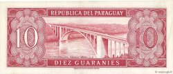 10 Guaranies PARAGUAY  1963 P.196a SUP