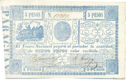 5 Pesos PARAGUAY  1865 P.025 SPL