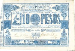 10 Pesos PARAGUAY  1865 P.026 SUP+