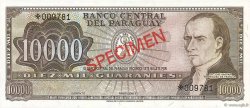 10000 Guaranies Spécimen PARAGUAY  1979 P.CS1