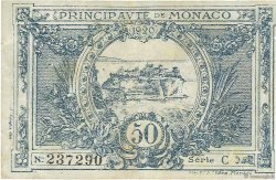 50 Centimes MONACO  1920 P.03a TB+