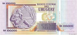 100000 Nuevos Pesos URUGUAY  1991 P.071a NEUF