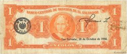 1 Colon SALVADOR  1956 P.090b TB