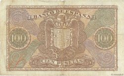 100 Pesetas ESPAGNE  1940 P.118a TB